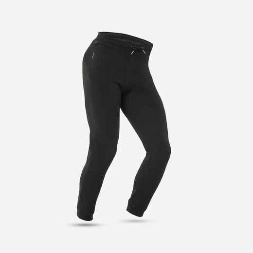 
      Fleece-Tights Damen Bergwandern - MH100 schwarz 
  