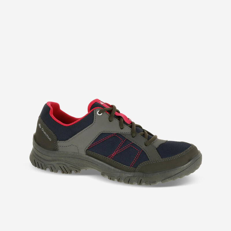 Scarpe trekking donna NH100 grigio blu