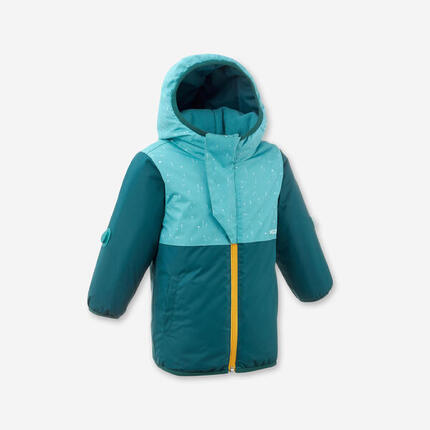 Seconde vie - Veste ski bébé 500 warm - turquoise