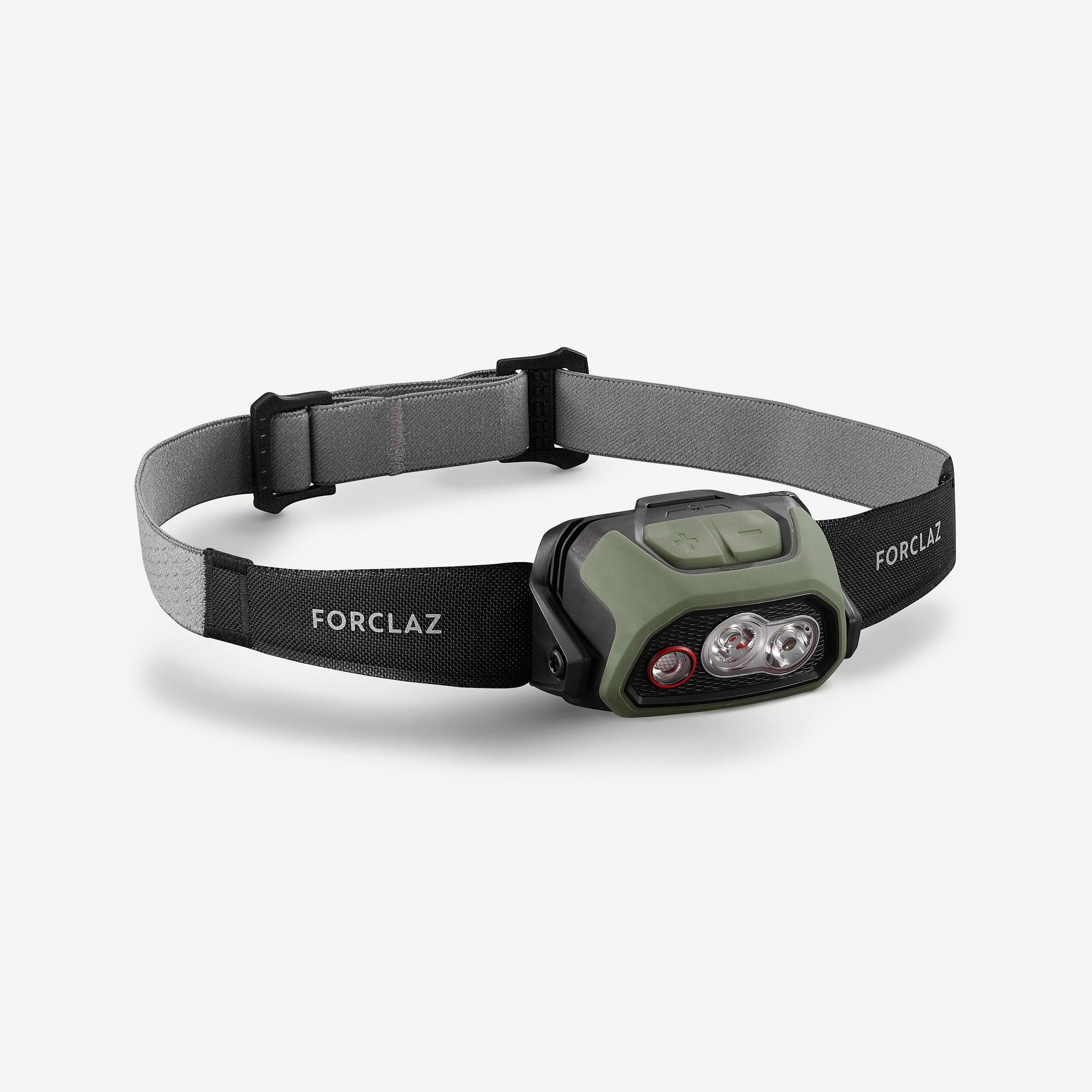 Forclaz - Lampe Frontale Rechargeable - 600 Lumens - Hl900 Usb V3 - Lampe Frontale - Sac A Dos Accessoires Randonnee Trek - Gris-marron-noir-vert - Taille Unique - Decathlon