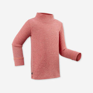 Kids Warm High Neck Thermal Base Layer Top - BL500 - Pink - 1-5 Years