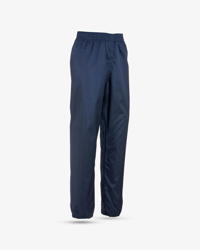 KIDS’ WATERPROOF HIKING OVERTROUSERS - MH100