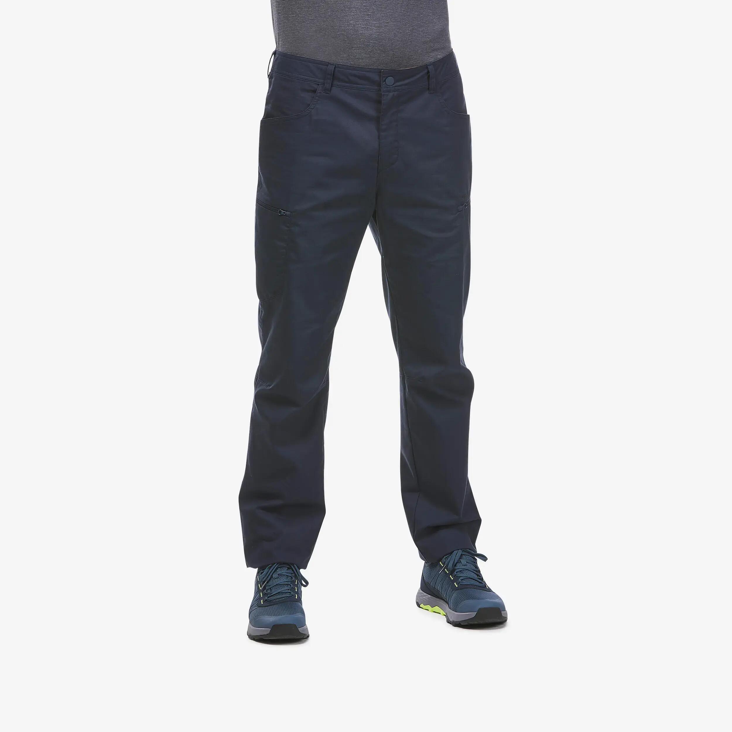 Men Light Cargo Pant Dark Blue - NH500 -  1