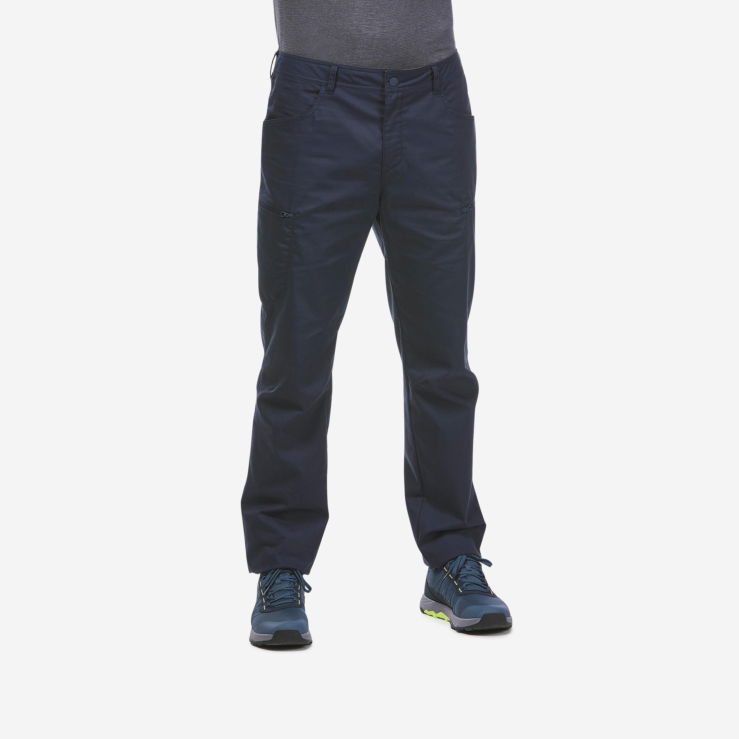Quechua Men's Hiking Trousers NH500 Asphalt Blue