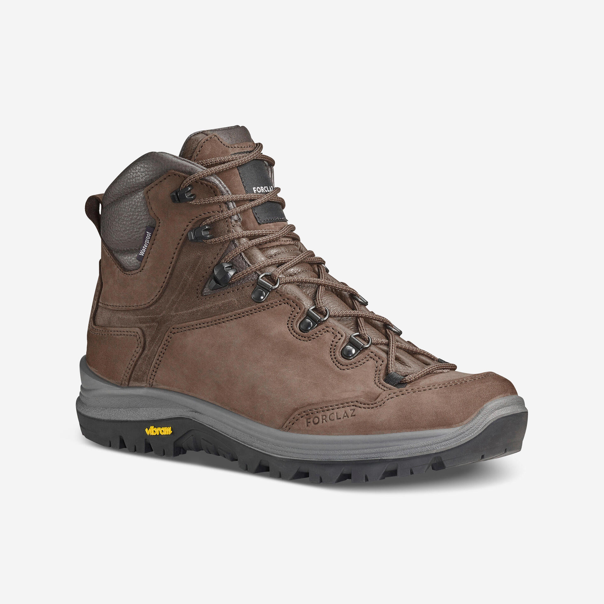 Sepatu Trek Hiking Boots MEN'S WATERPROOF LEATHER HIGH TREKKING