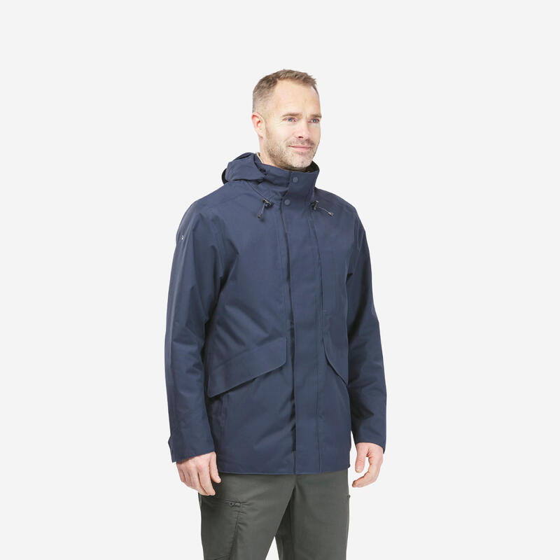 Veste imperméable de randonnée - NH550 Imper - Homme