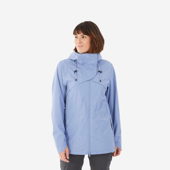 Veste imperméable de randonnée - NH500 Imper - Femme