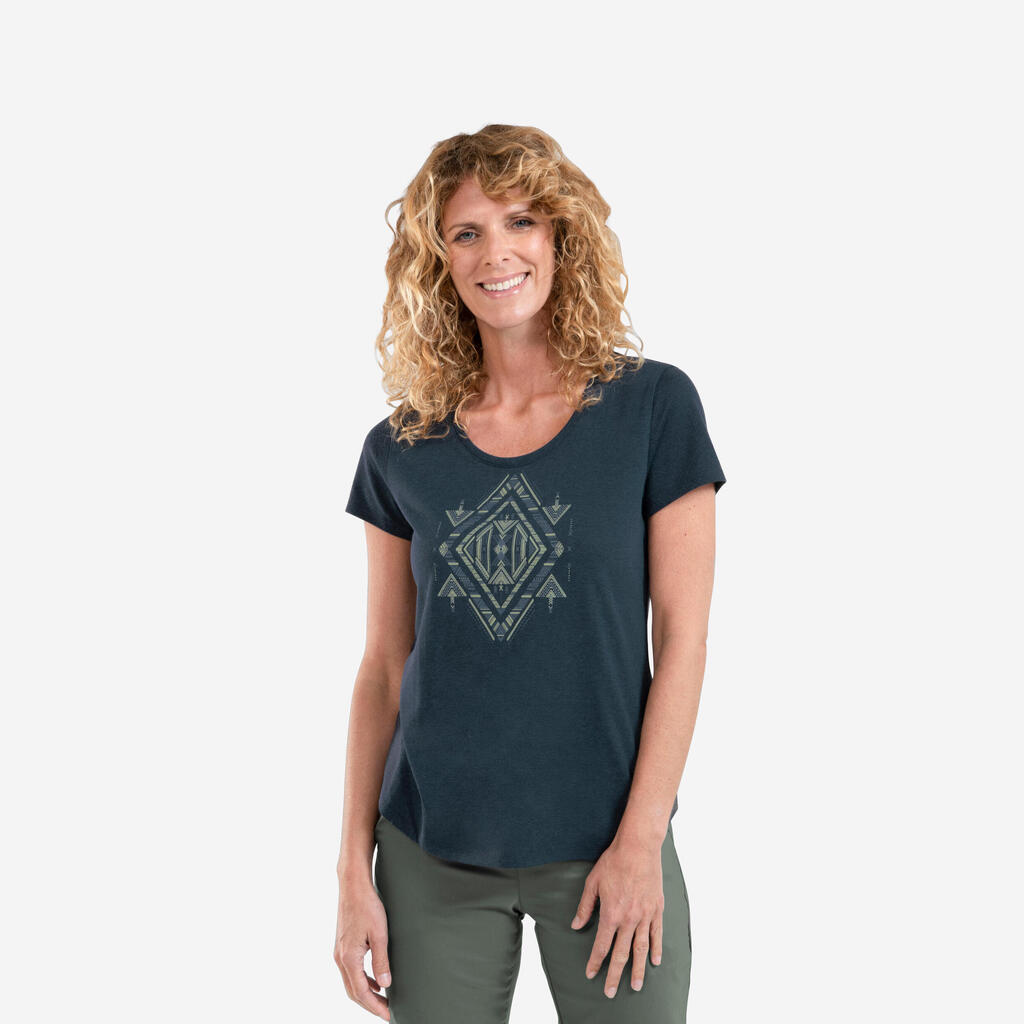 POLERA DE SENDERISMO - NH500 - MUJER