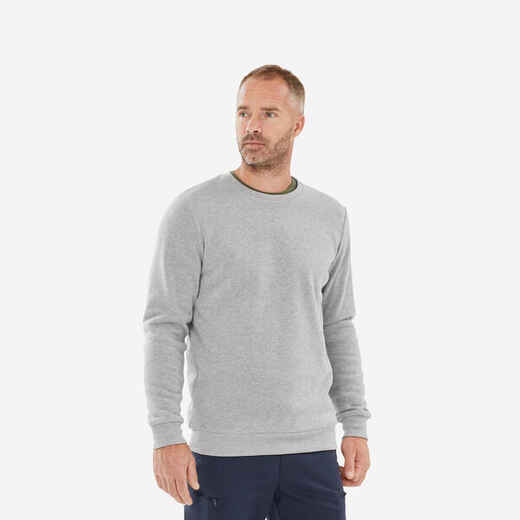 
      Men’s Crew-Neck Hiking Jumper - NH150
  