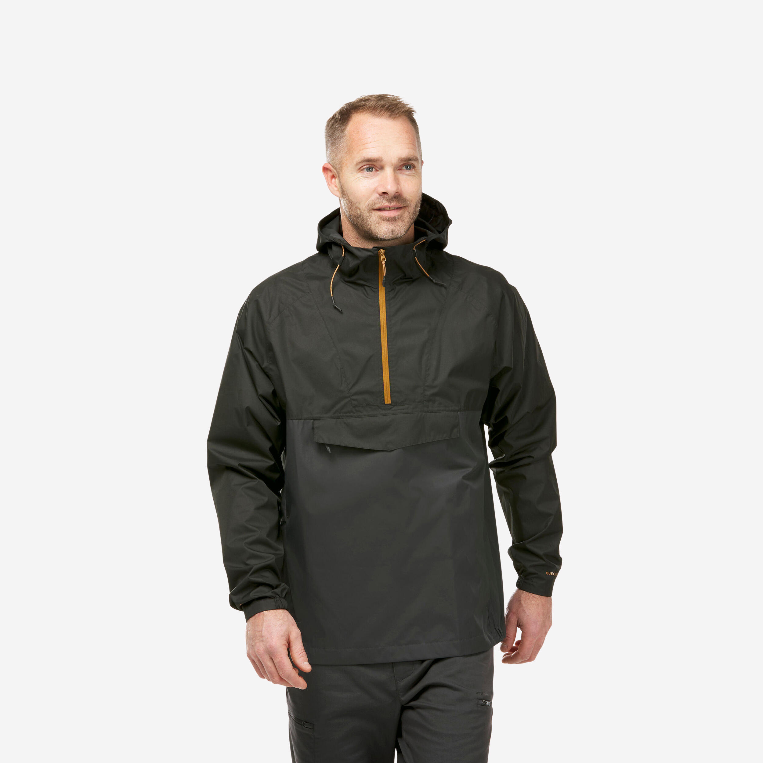 Buy Men's 3 In 1 Waterproof Travel Trekking Jacket Grey Online | Decathlon