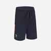 Kinder Fussball Shorts - marineblau/orange