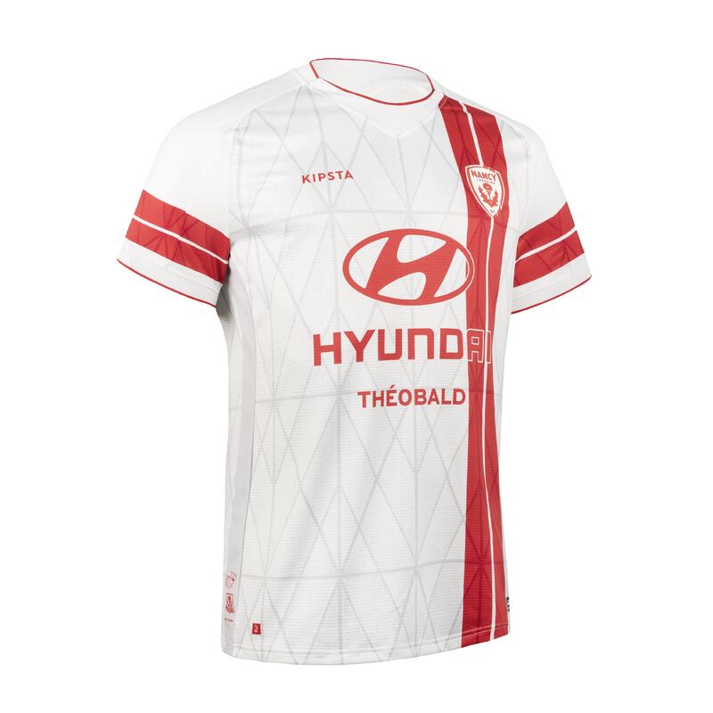 MAILLOT DE FOOTBALL AUTHENTIQUE AS NANCY LORRAINE 23/24 DOMICILE BLANC