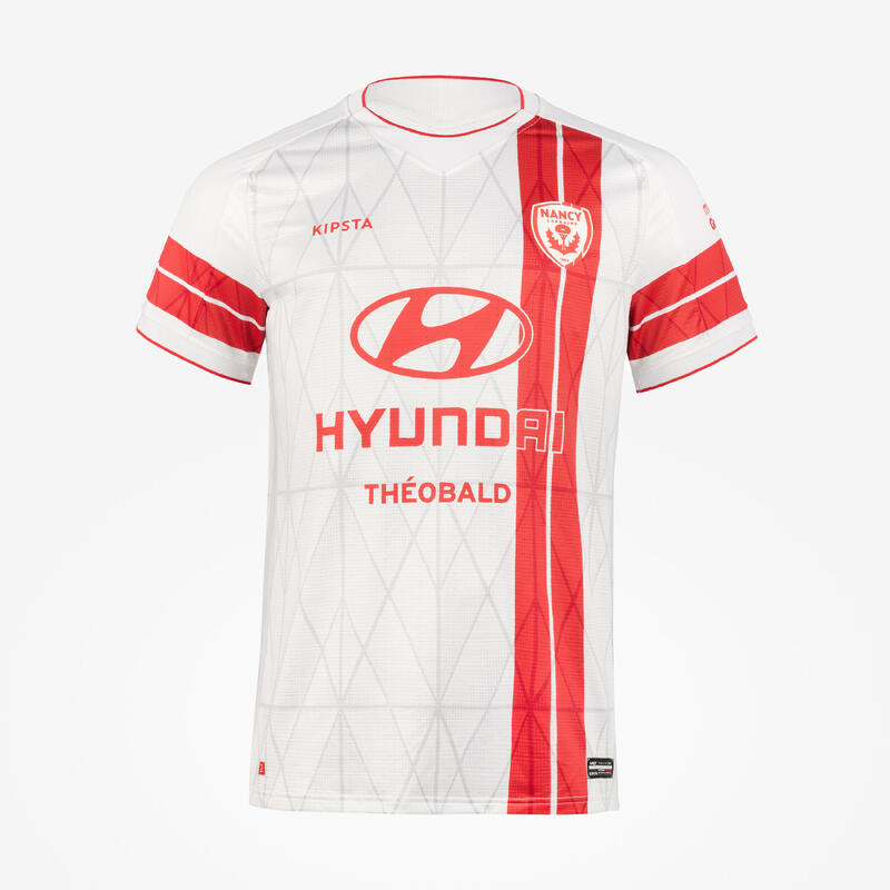 MAILLOT DE FOOTBALL AUTHENTIQUE AS NANCY LORRAINE 23/24 DOMICILE BLANC