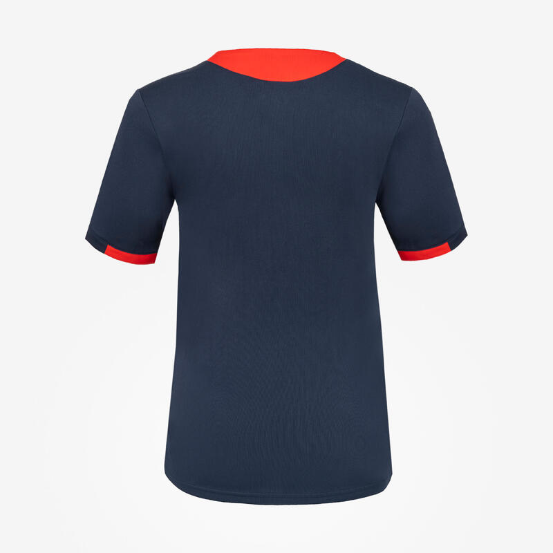 Camisola de Futebol criança KIDS DRAGÃO manga curta Azul e Vermelho