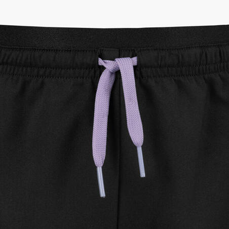 Short de Football Viralto Noir et Parme