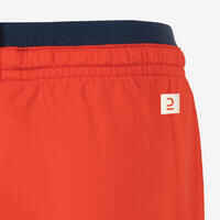 Kids' Football Shorts - Red/Navy