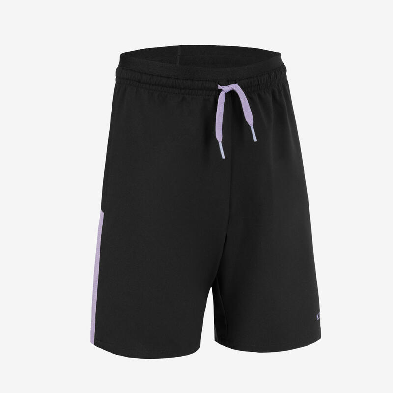 Voetbalshort Viralto zwart/parmapaars