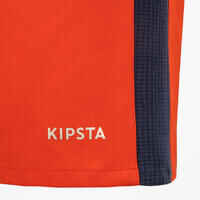 Kids' Football Shorts - Red/Navy