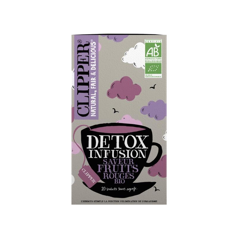 Clipper Infusion Detox bio - 20 sachets BJORG ET COMPAGNIE