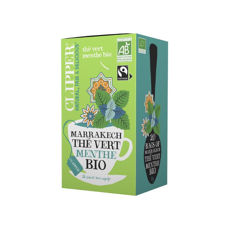 Clipper Thé Vert Menthe Bio - 20 sachets