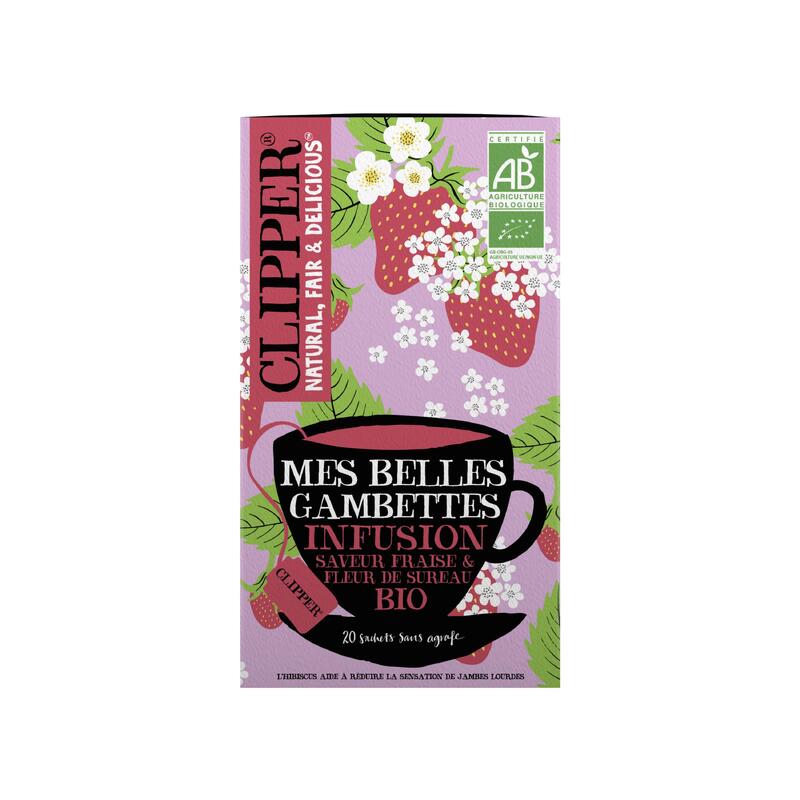 Clipper Infusion Belles Gambettes bio - 20 sachets