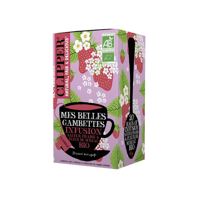 Clipper Infusion Belles Gambettes bio - 20 sachets