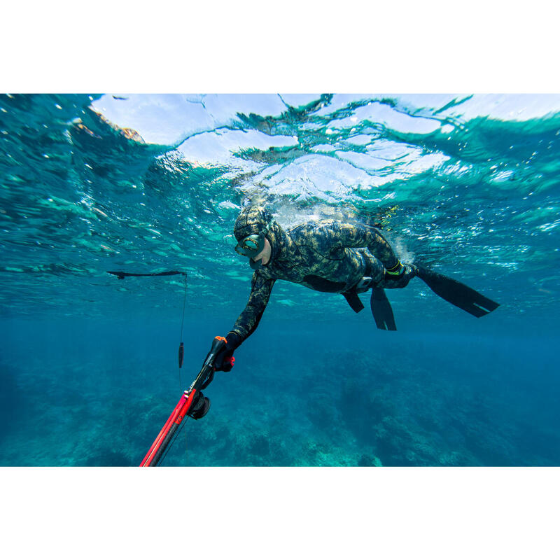 Pantalon activități submarine neopren 5mm SPF900+ Camuflaj și accesoriu urinare