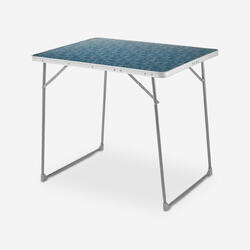 Mesa plegable para exteriores de 4 pies, altura ajustable, mesas de comedor  de plástico para fiestas, mesa plegable con asa de transporte para