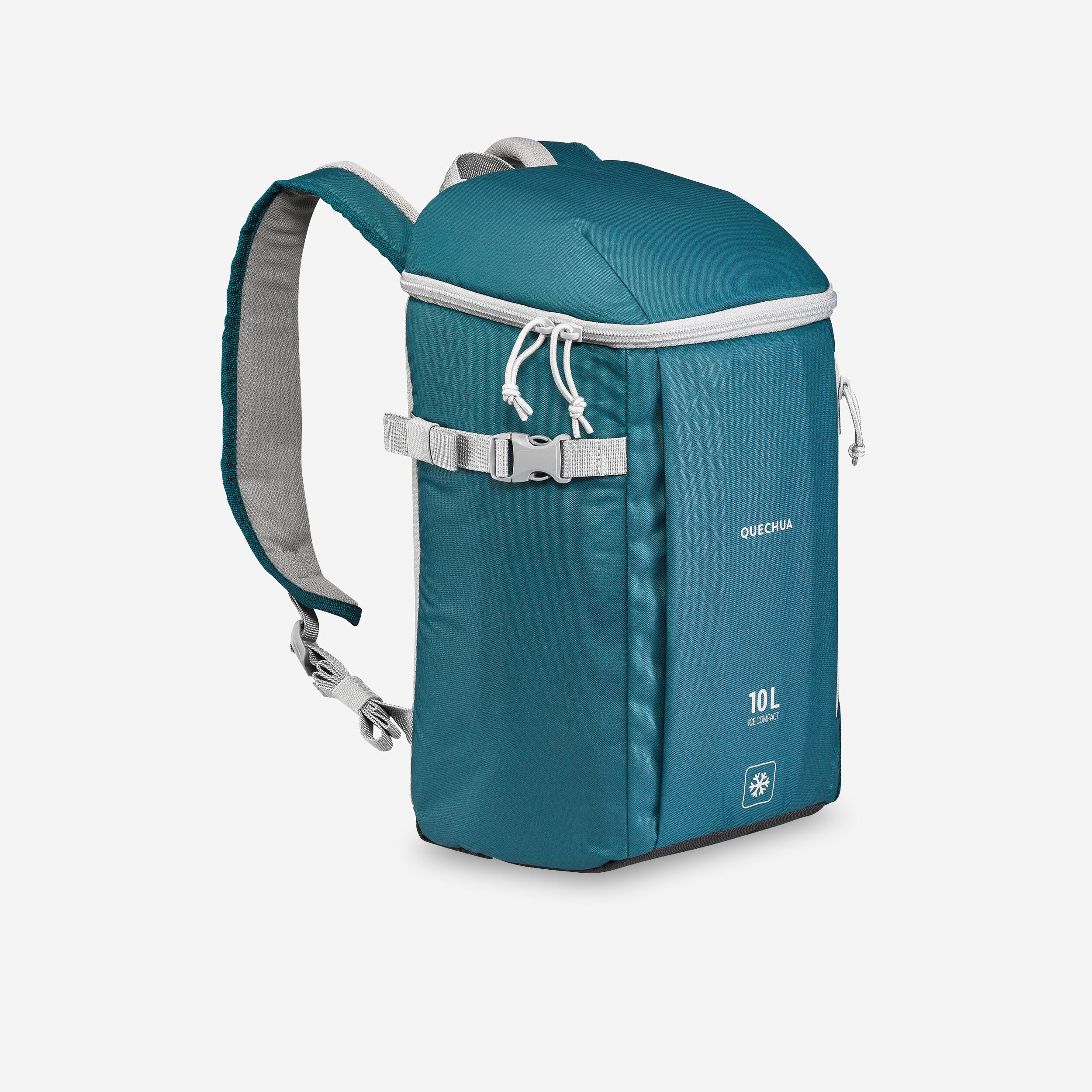 MOCHILA COOLER DE CAMPING Y SENDERISMO ICE COMPACT ISOTERMICA 10 LITROS AZUL Decathlon