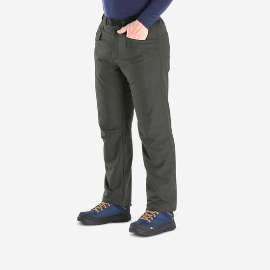 Pantalon de randonnée -18°C déperlant homme, NH100 vert
