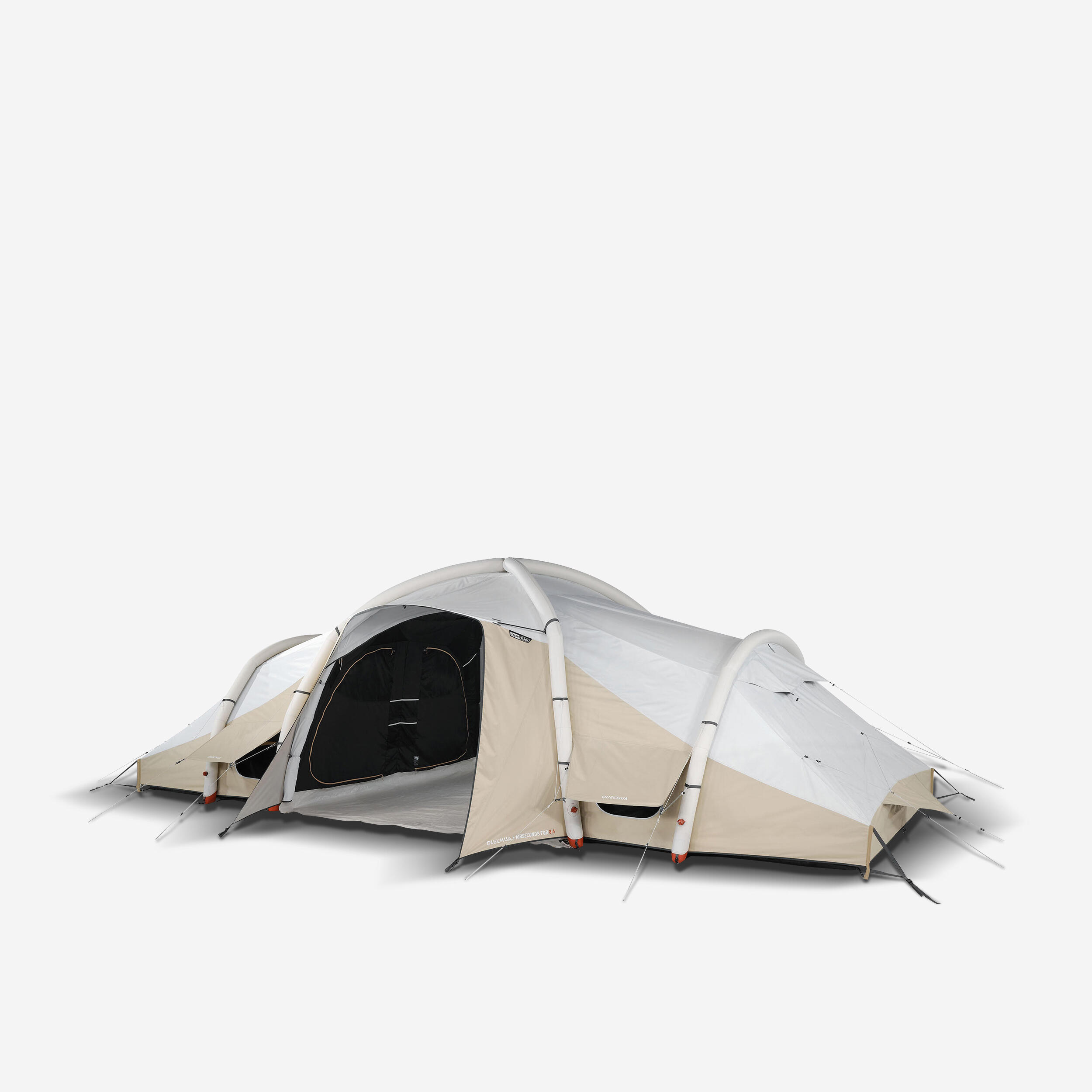 QUECHUA Tente Gonflable De Camping - Air Seconds 8.4 F &amp; B 8 Places 4 Chambres