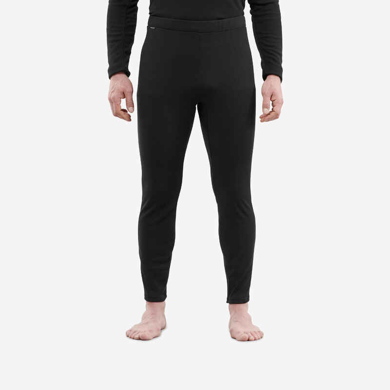 M Ski Thermal Base Layer Bottoms - BL 100 - Black - Decathlon