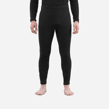 Pantalón térmico - primera capa para esquí Hombre Wedze BL100	negro