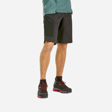 Kratke hlače za planinarenje muške MH500 muške crne