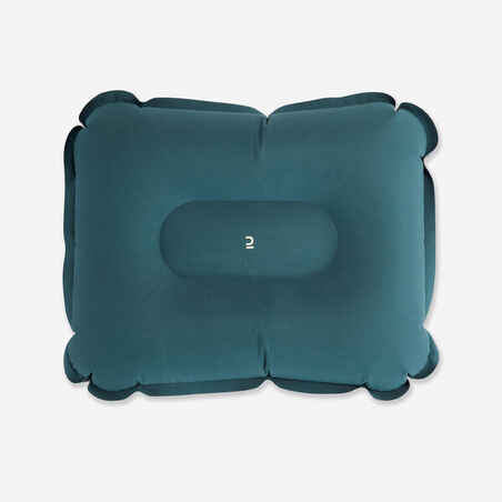 Almohada inflable para camping Quechua Air basic azul