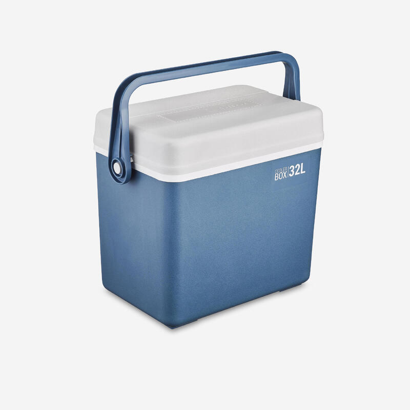 GLACIERE RIGIDE DE CAMPING - 32 LITRES - CONSERVATION AU FRAIS 14 HEURES