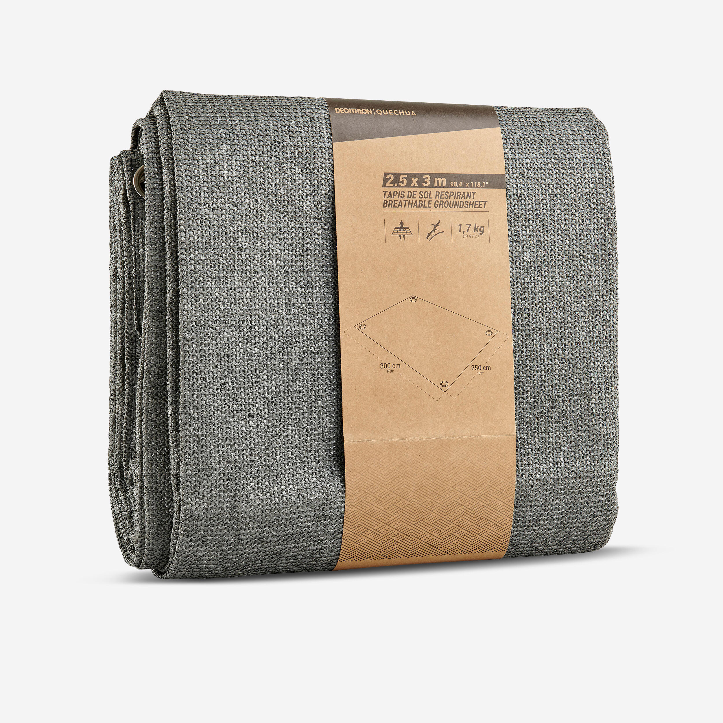 BREATHABLE GROUNDSHEET FOR TENTS AND CAMPING TRIPS x