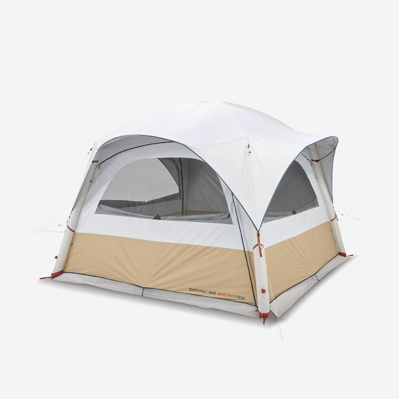 Vorzelt Campingbus aufblasbar Air Seconds Base Connect Fresh QUECHUA -  DECATHLON