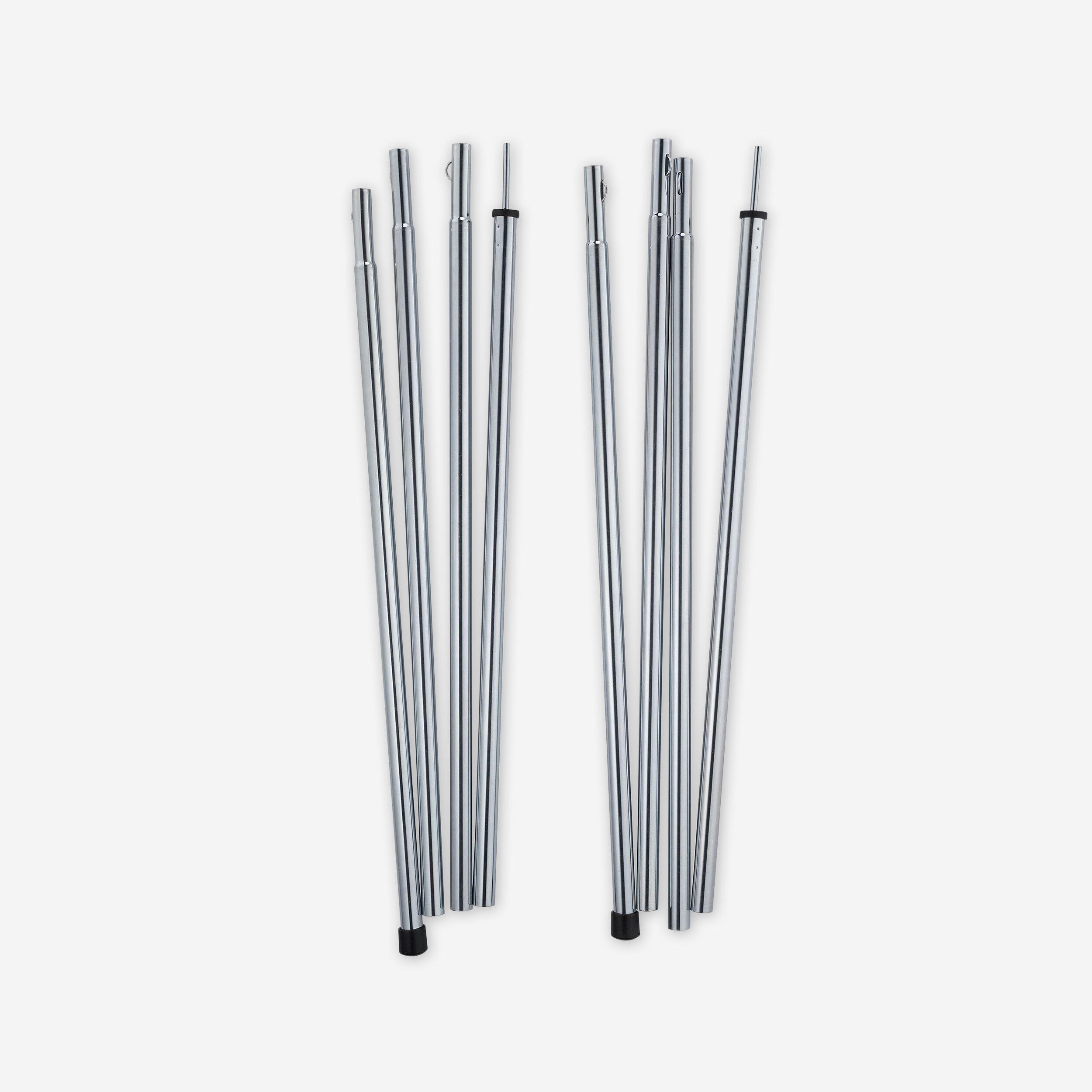 Set of 2 Camping Poles 1/4