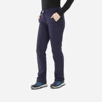WOMEN'S WARM WATER-REPELLENT SNOW HIKING TROUSERS - SH500 MOUNTAIN