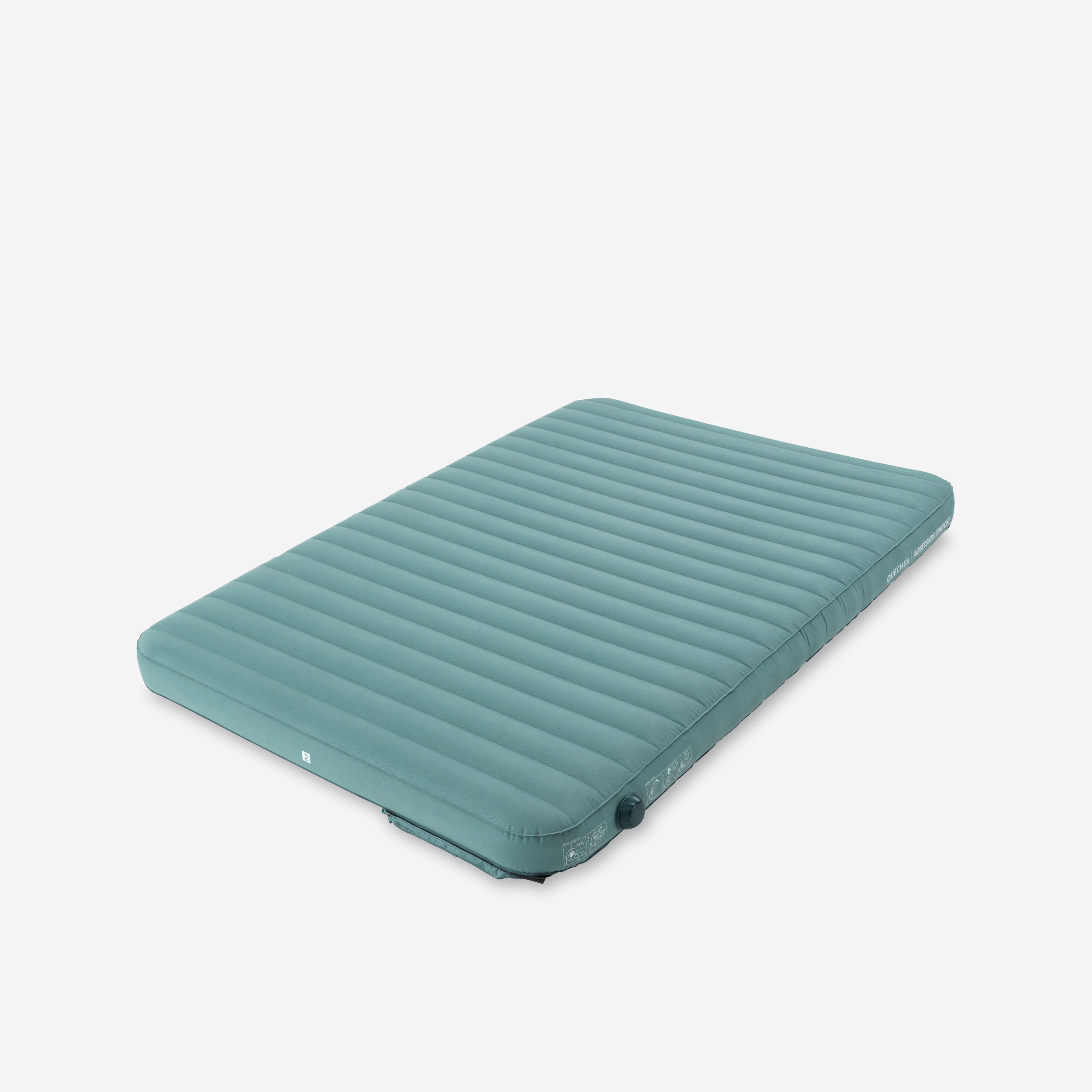 Thin double clearance air mattress