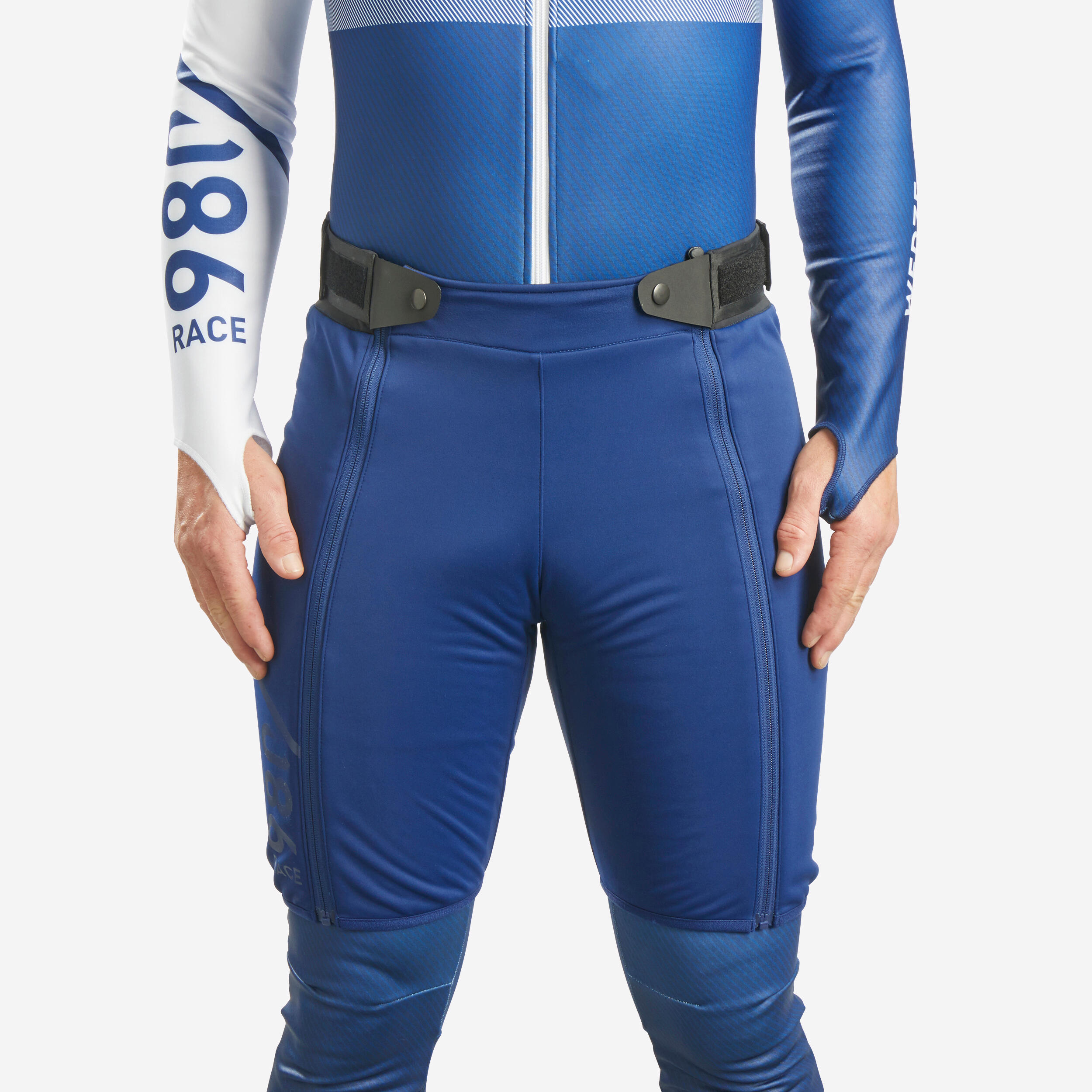 WEDZE Shorts Ski Erwachsene Club Racing – 980 blau | 03608449833233 WEDZE Shorts Ski Erwachsene Club Racing – 980 blau | 03608449833233