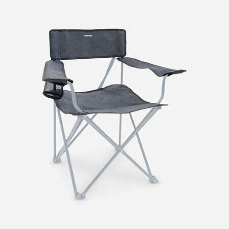 Atsarginiai sulankstomos kėdės „Basic“ atlošas, sėdynė ir ranktūriai