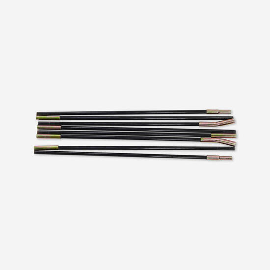 Set boogstokken voor de deur van de tent Air Seconds 4.2 polykatoen