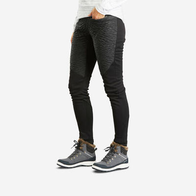 Leggings trekking donna SH500 MOUNTAIN neri