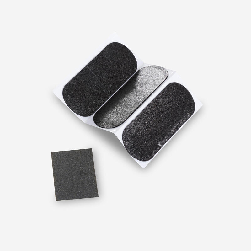 Kit 3 grandi patch autoadesivi | Riparazione materassi gonfiabili | 7 x 3 cm