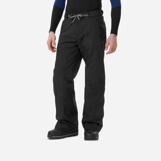 
      Men's Comfortable, Insulating Snowboard Trousers 100 - Black
  