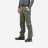 Men's Warm, Water-repellent Hiking Trousers SH500 - Green