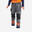 Pantalon Modulabil Drumeție la munte MH500 Albastru Copii 2-6 ani 