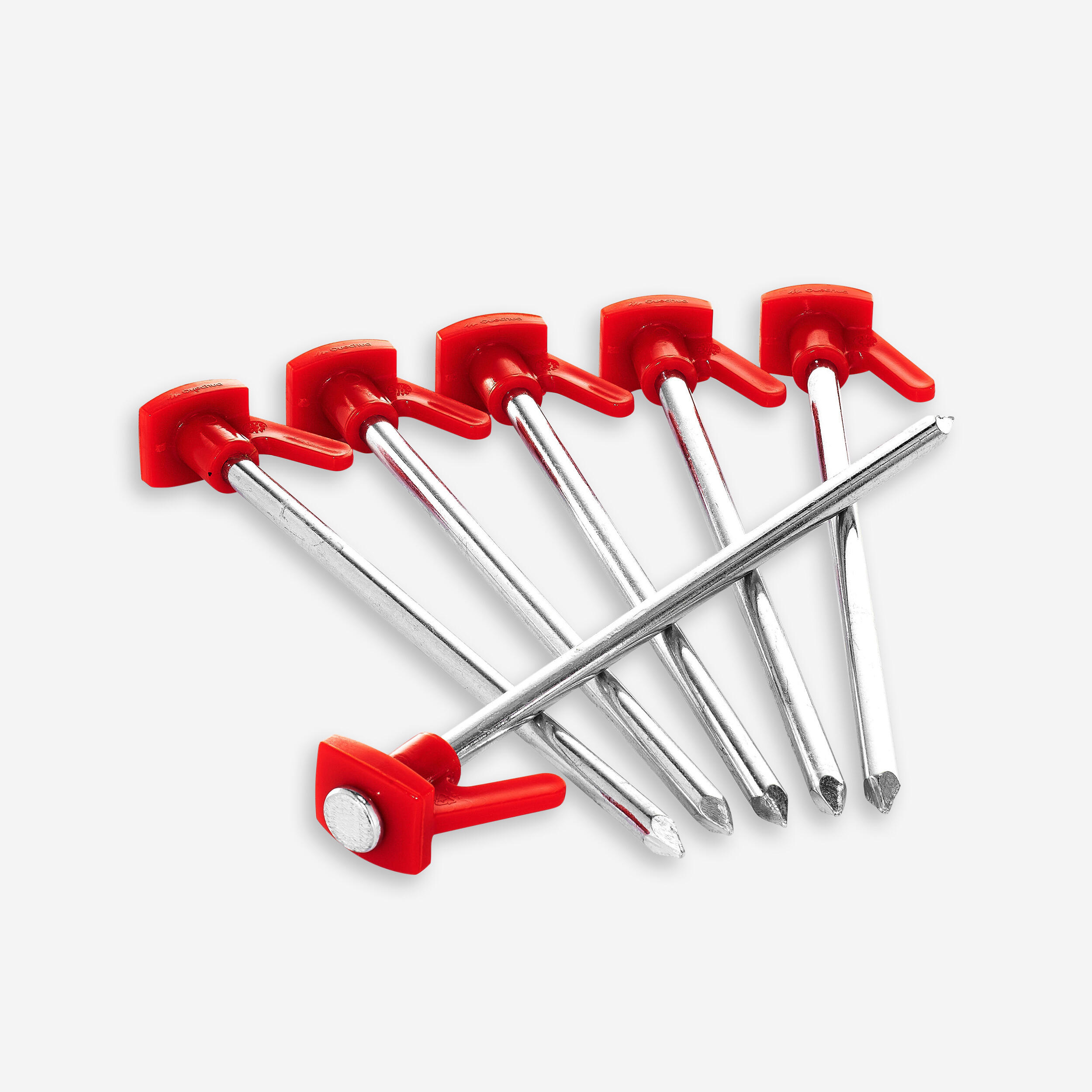 Pack of 6 Tent Pegs 1/4